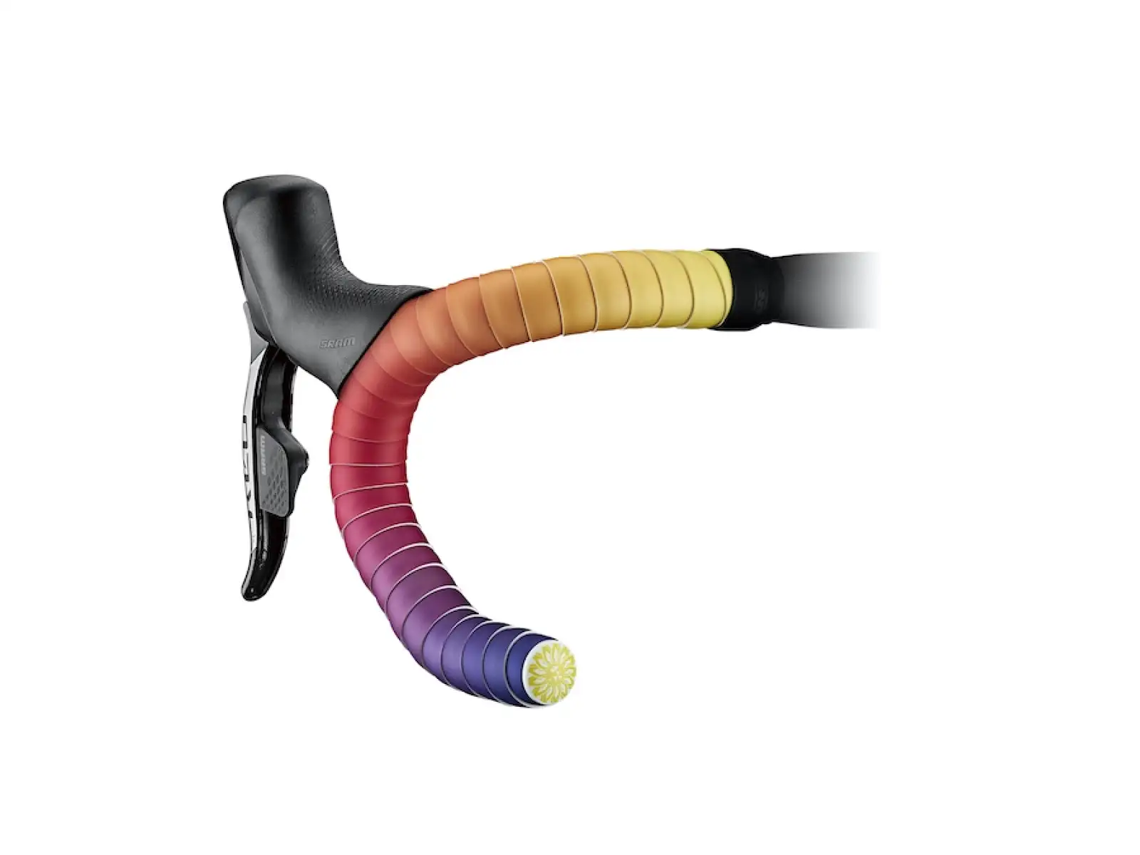 Ciclovation Poly Touch Lenkerband Ombre Purple