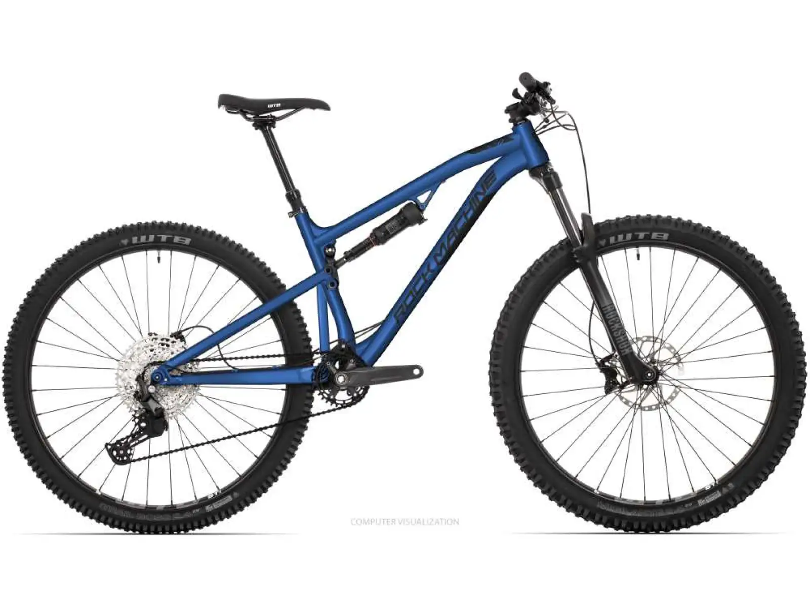 Rock Machine Blizzard TRL 30 29 metallic blau/schwarz