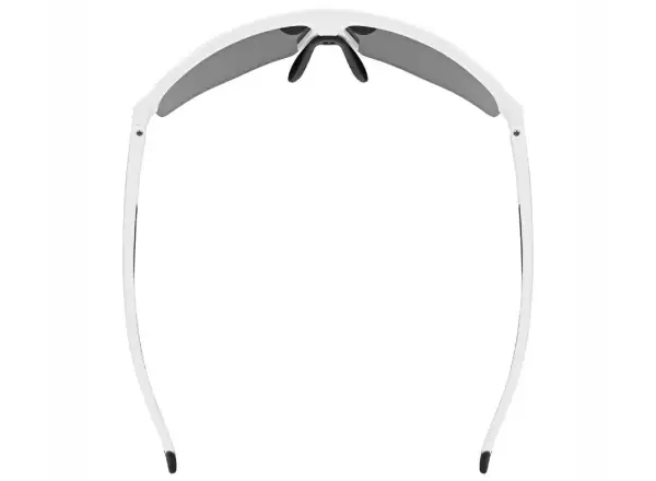 Uvex Axos Set Brille White Matt/Mirror Silver