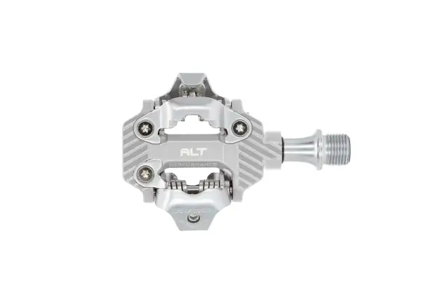 Wolf Tooth ALT XC Clipless Performance Pedale raw silver