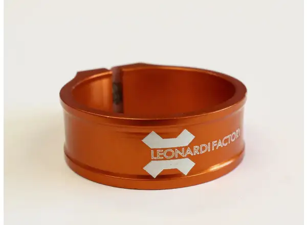 Leonardi Factory Collarino Reggisella Sattelstützklemme 34,9 mm orange