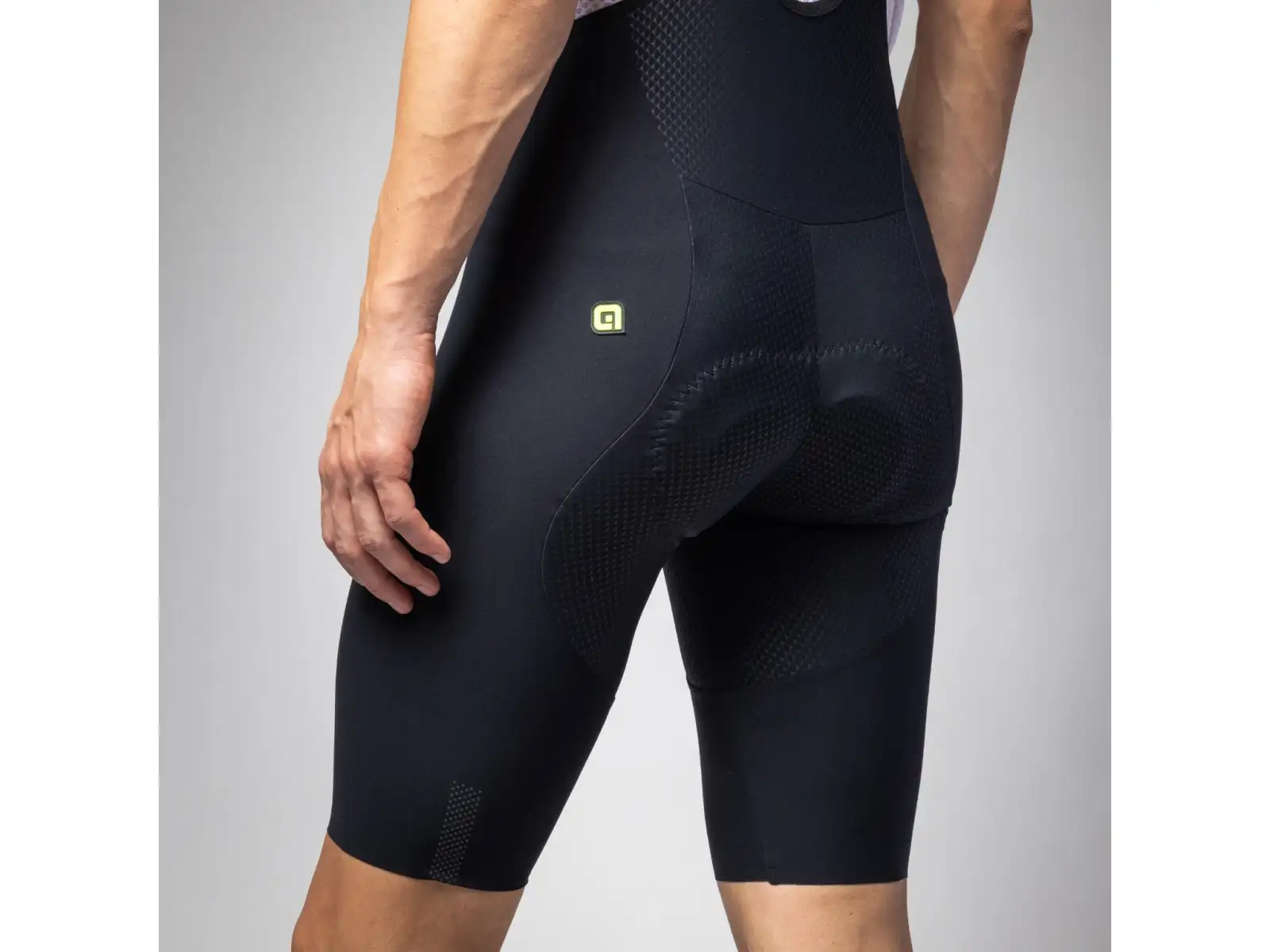 Alé Voltage Herren Radhose mit Polster und Trägern blau