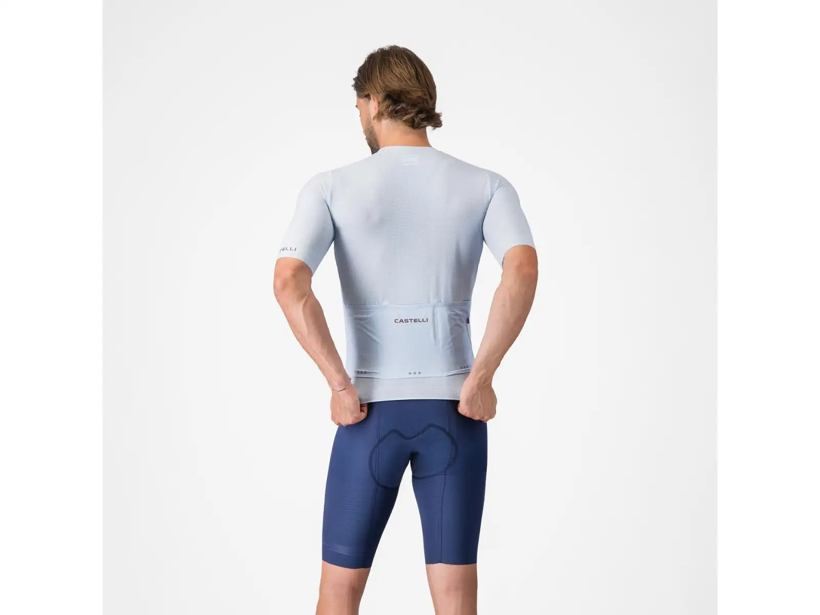 Castelli Premio Evo Herren-Trägerhose mit Polster Belgian blue