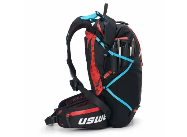 USWE Wanderer 18 Multisport-Rucksack Carbon Black 2x500ml Größe S