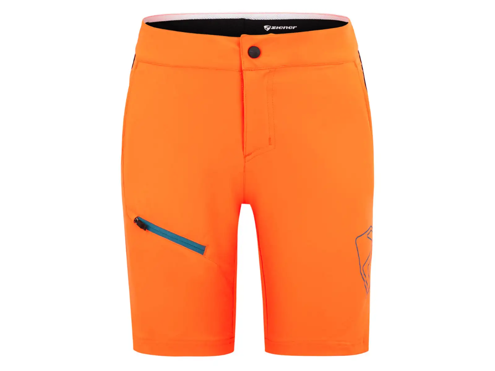 Ziener Natsu Junior Kinder Shorts Orange