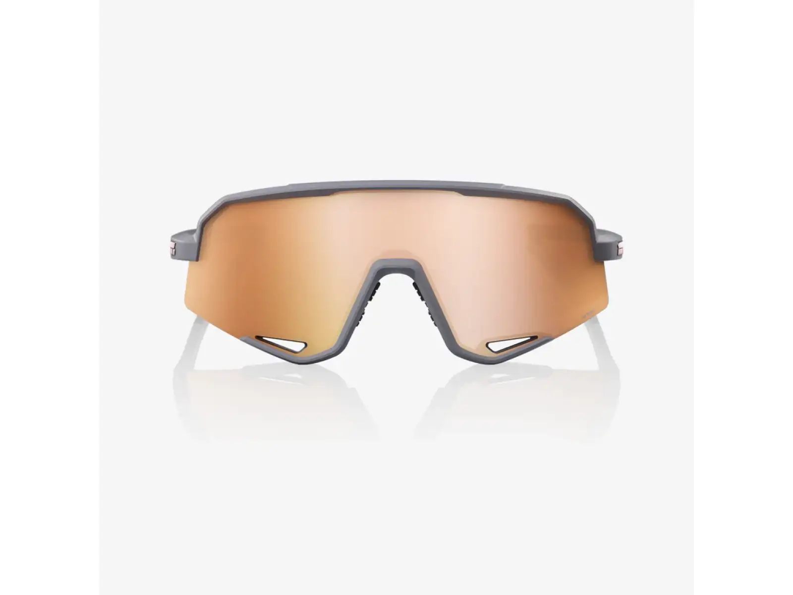 100% Slendale Sonnenbrille Soft Tact Grey/HiPER Copper Mirror