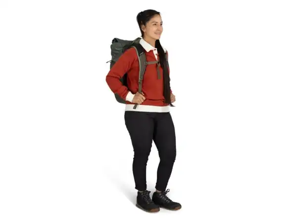Osprey Transporter Roll Top Rucksack Raven Black