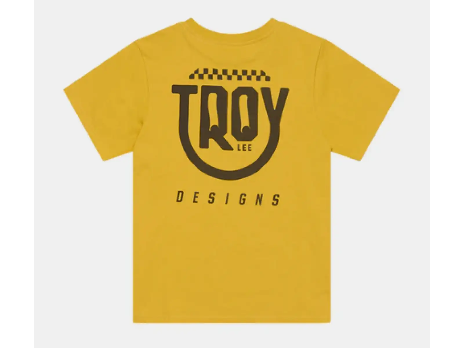 Troy Lee Designs T-Shirt mit Kurzarm Smiley Gold