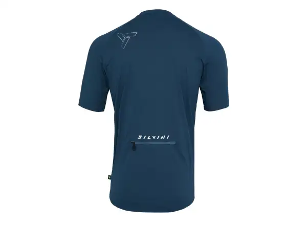 Silvini Naturno Herrentrikot Kurzarm Navy/Black