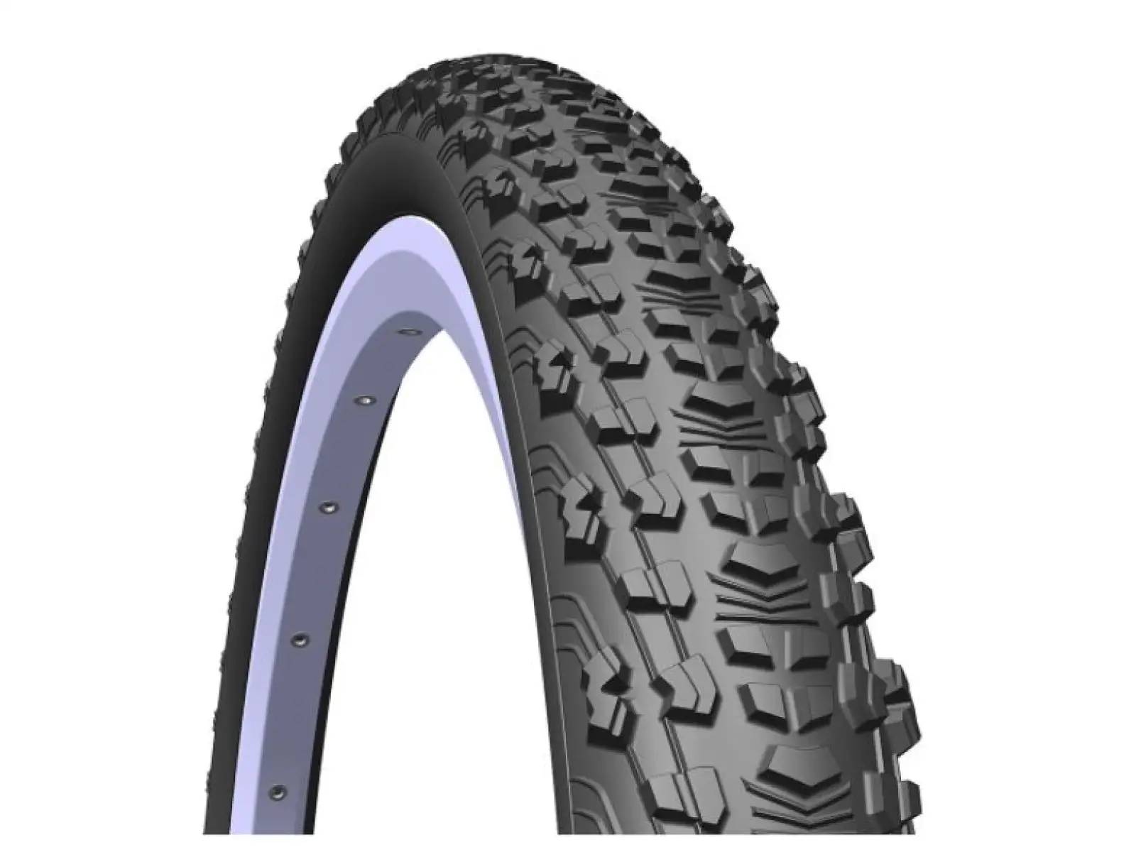 Rubena Scylla 20x1,90" MTB Reifen Draht schwarz
