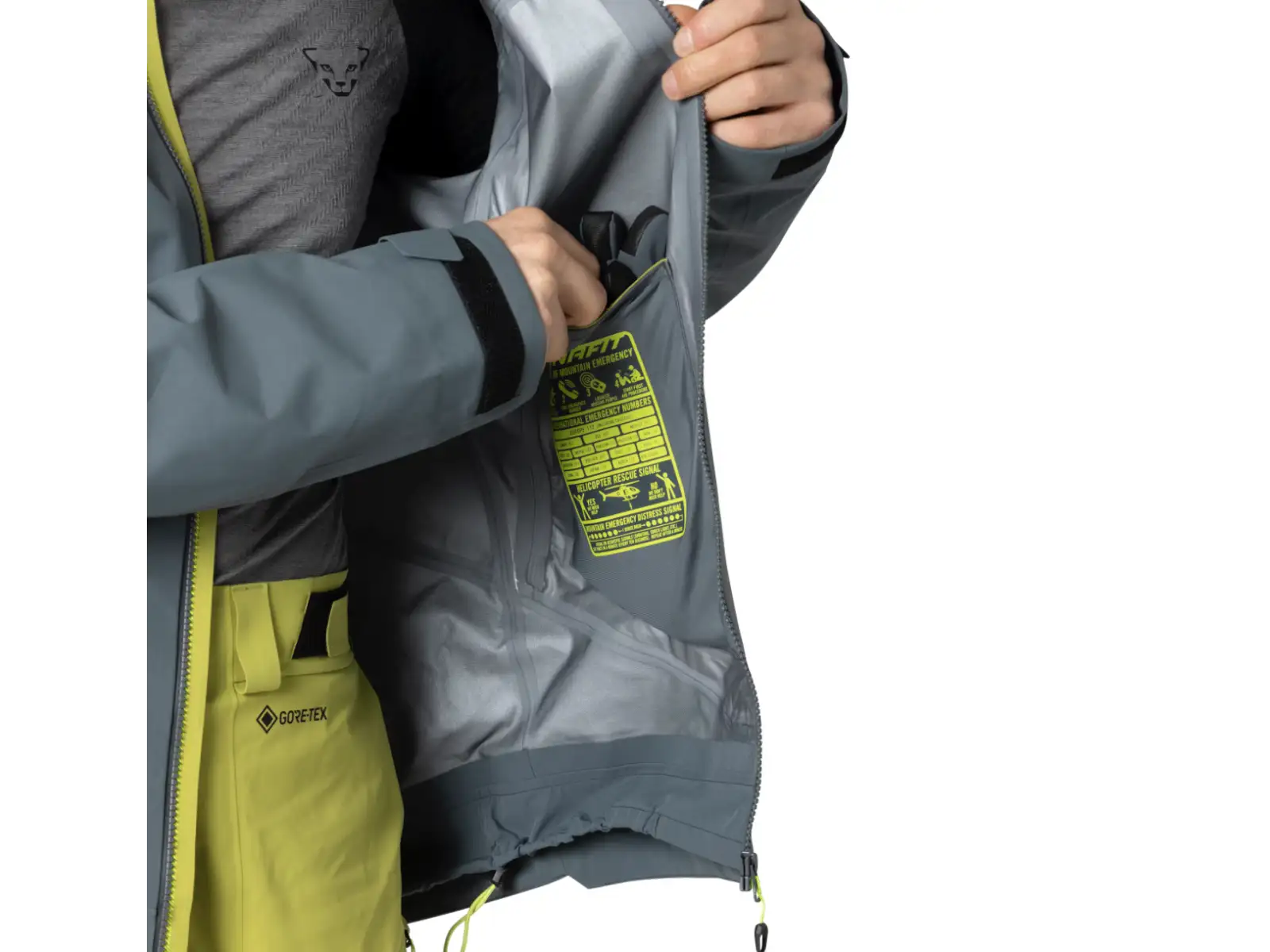 Dynafit Ridge Gore-Tex Herrenjacke Golden Lime