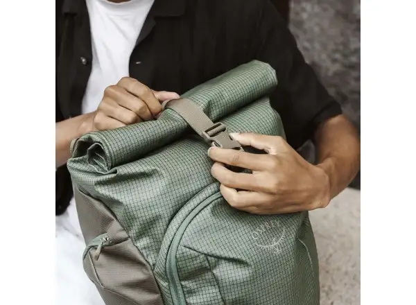 Auf Lager Neuheit Osprey Transporter Roll Top Rucksack Pine Leaf
