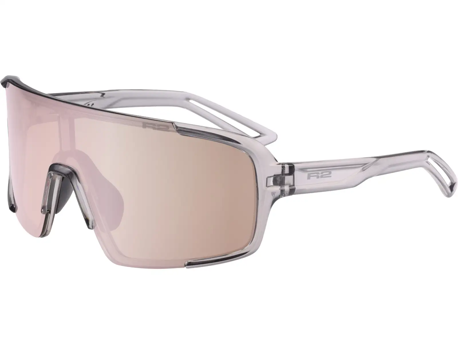 R2 Impulse Sonnenbrille grau/braun/pink Chrom