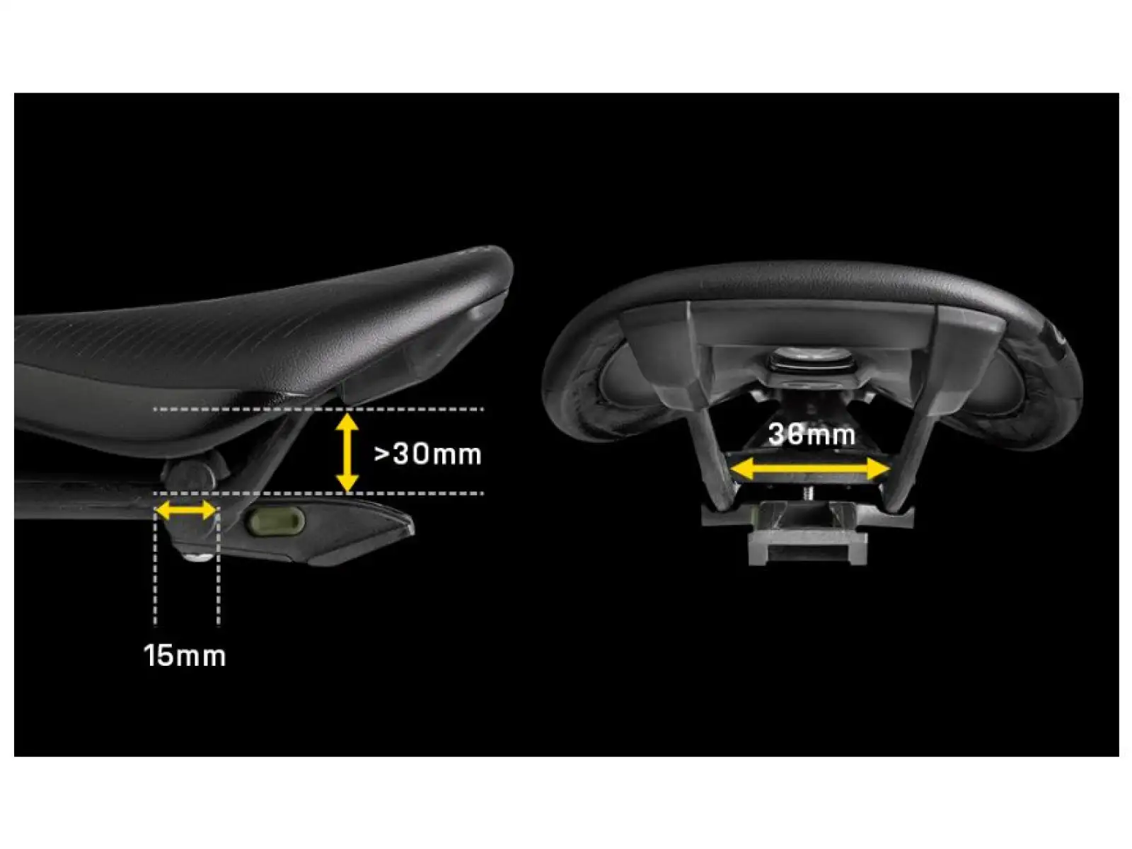 Topeak Duo Fixer Sattelhalterung schwarz