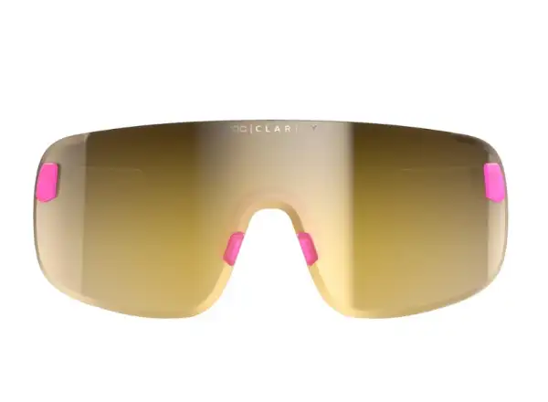 POC Elicit Brille Fluorescent Pink/Uranium Black Translucent