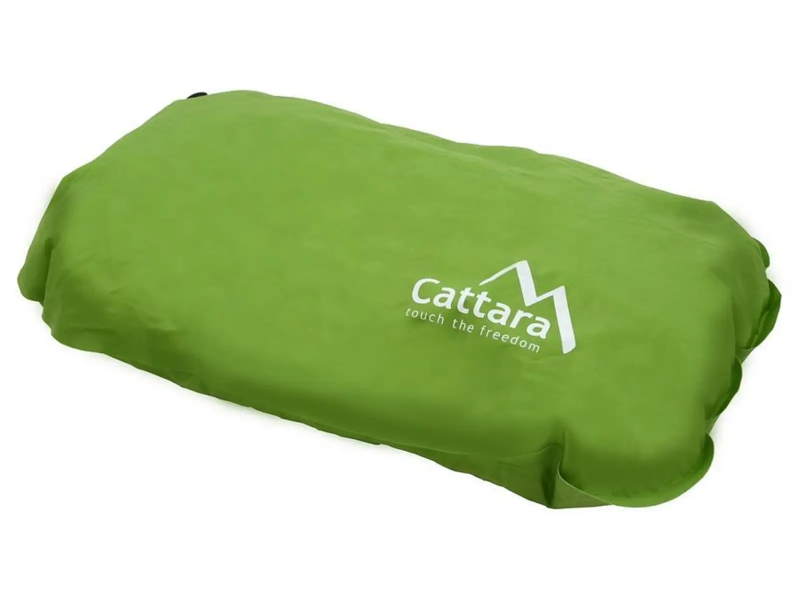 Cattara Kissen selbstaufblasend 50x30x13cm grün