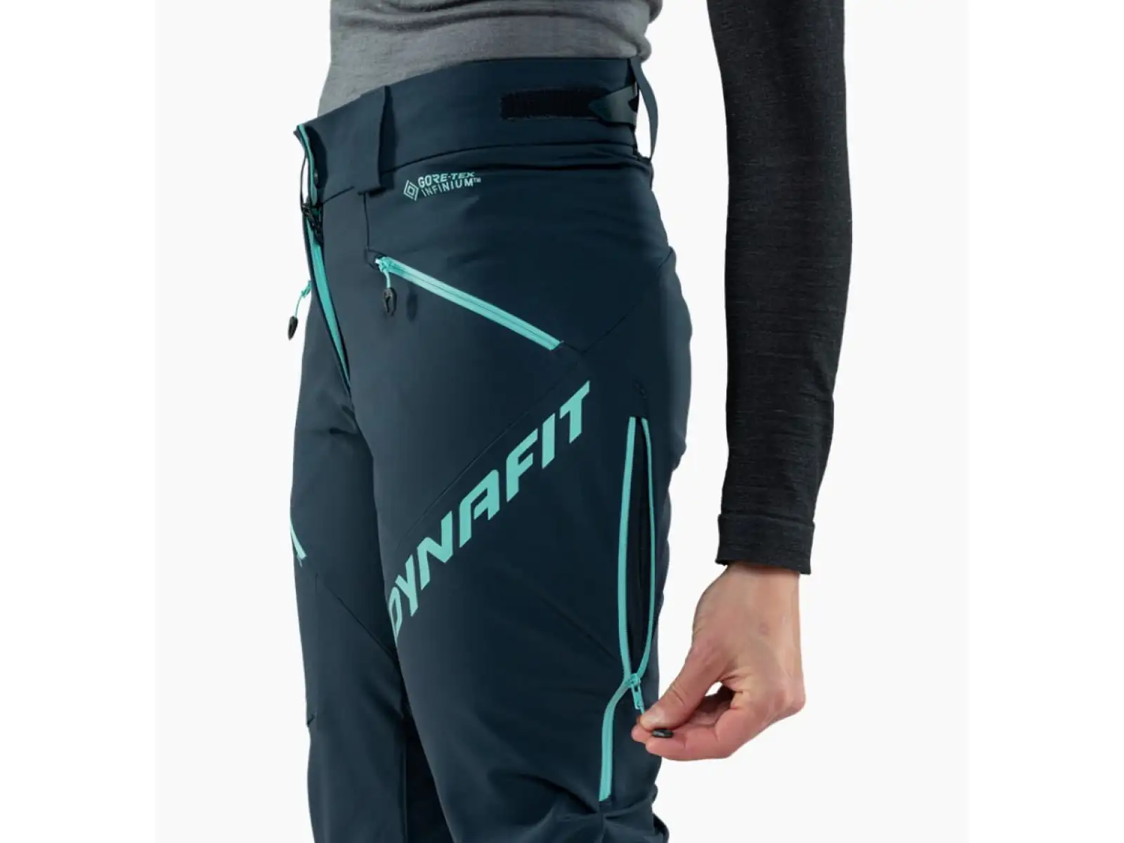 Dynafit Radical Infinium Hybrid Damen Hose Blueberry/Marine Blue