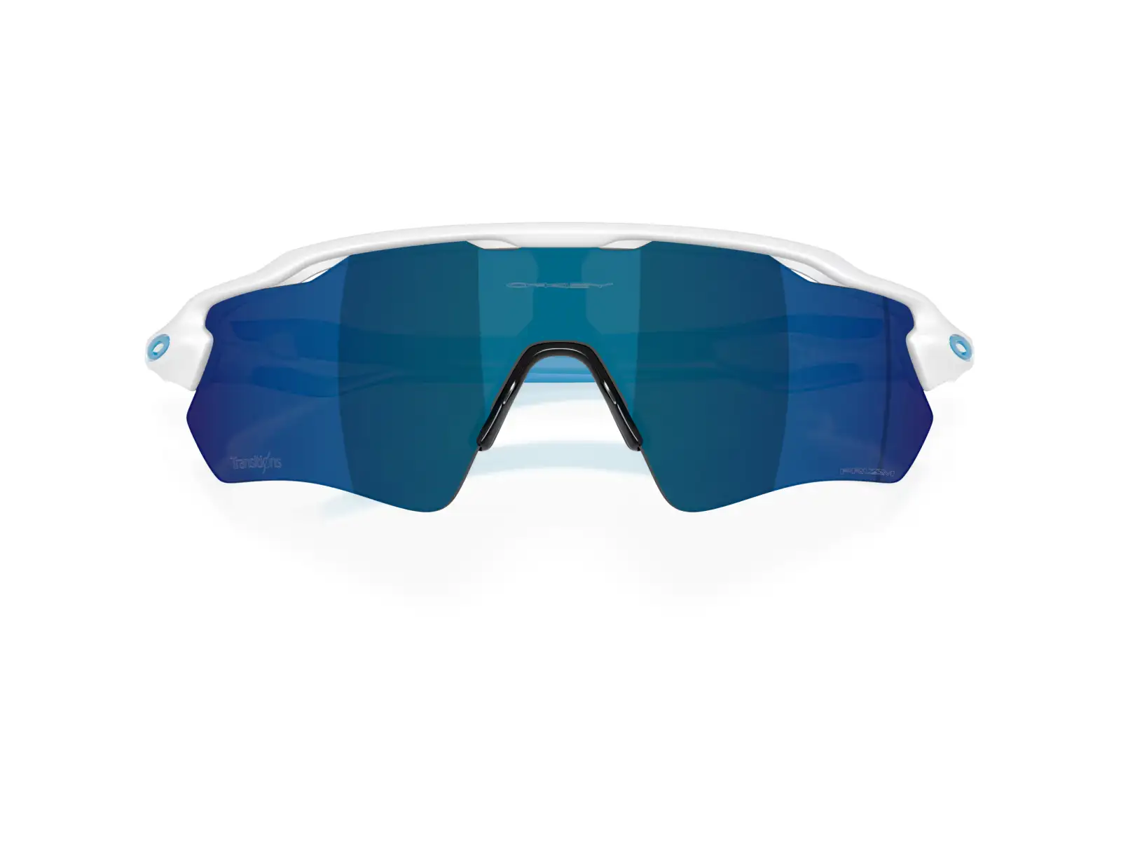 Oakley Radar EV Path photochrome Brille Matte White/Prizm Transitions Cobalt