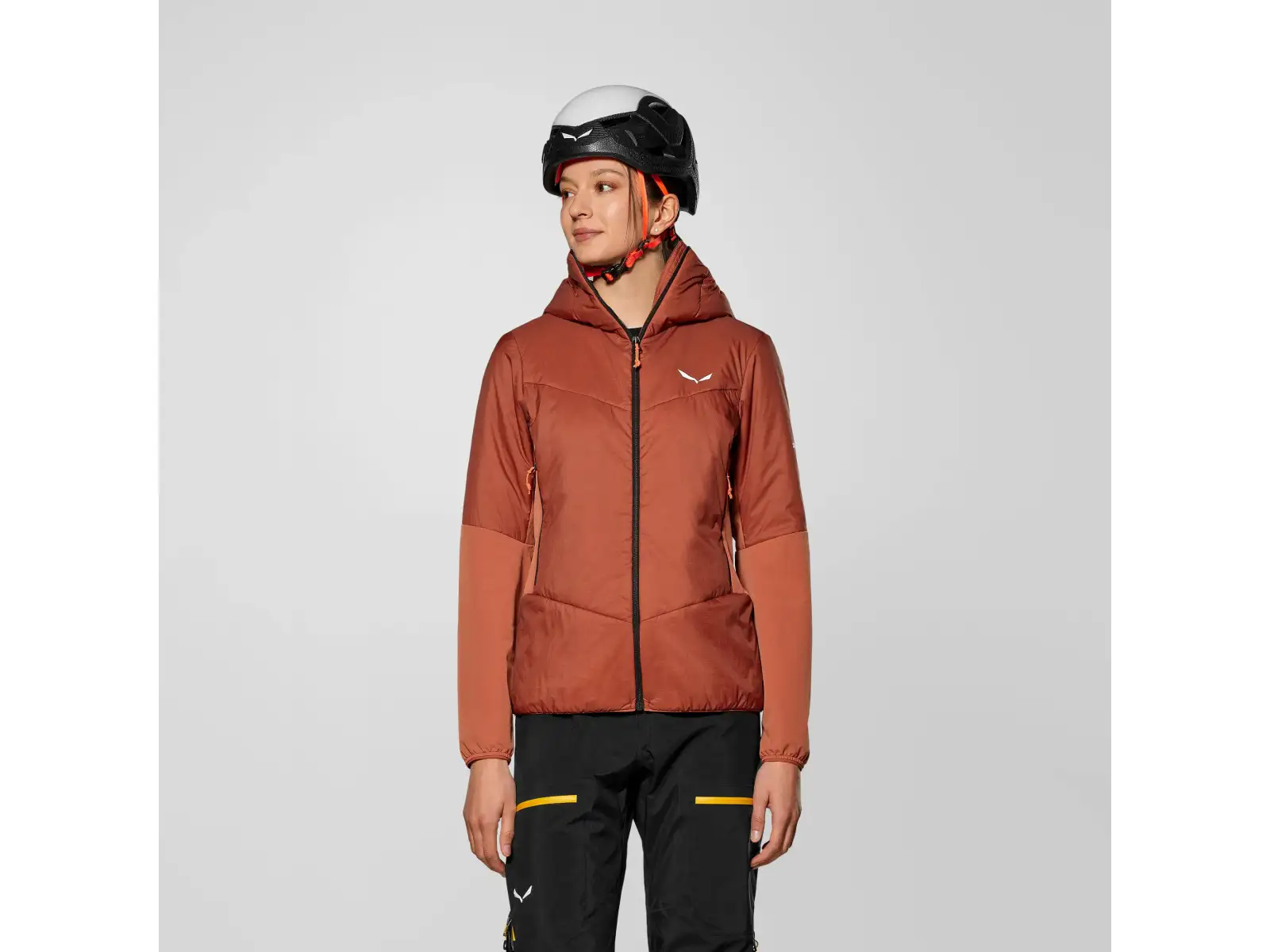 Salewa Ortles Hybrid TirolWool Air Damenjacke Etruscan Red