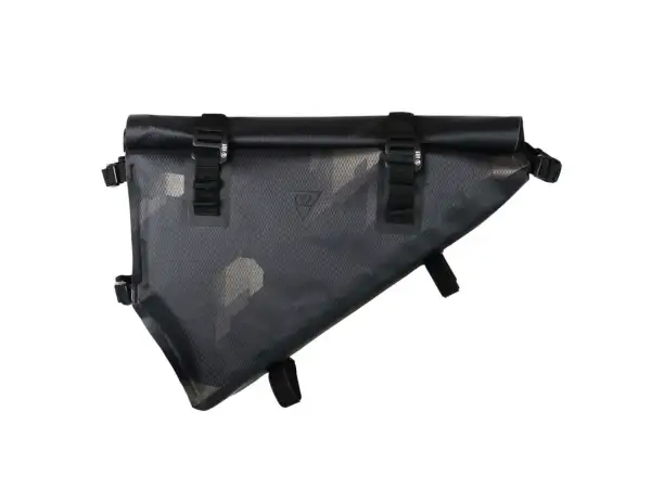 Woho X-Touring Dry Rahmentasche 9 l Cyber-Camo Diamond Schwarz Größe M.