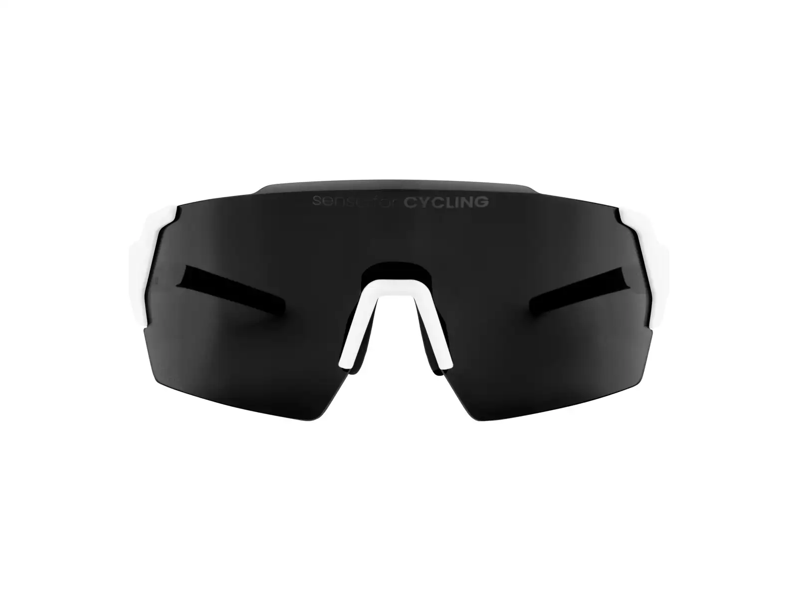 Force Electra Brille weiß/schwarz Spiegelglas