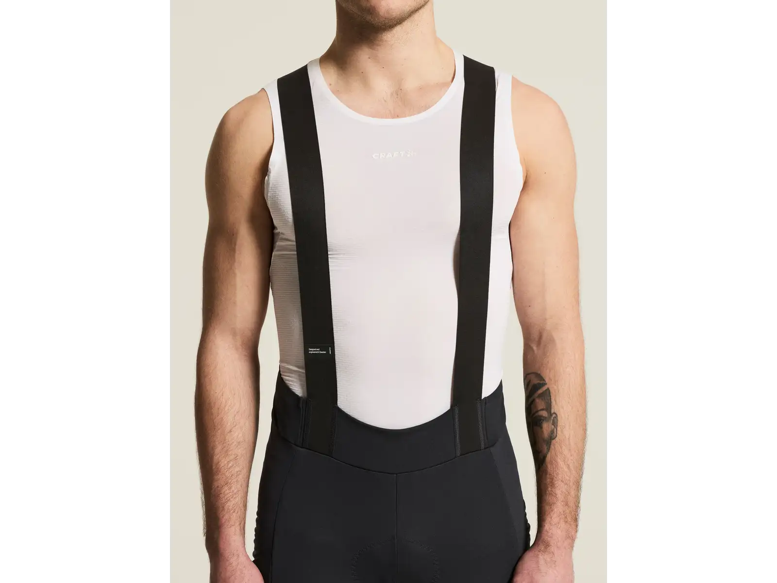 Craft Bike SubZ Wind Bib C3 Herren-Trägerhose mit Polster schwarz