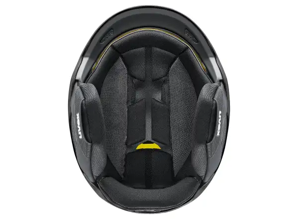 Uvex Resolution Mips Skihelm Black/White Matt