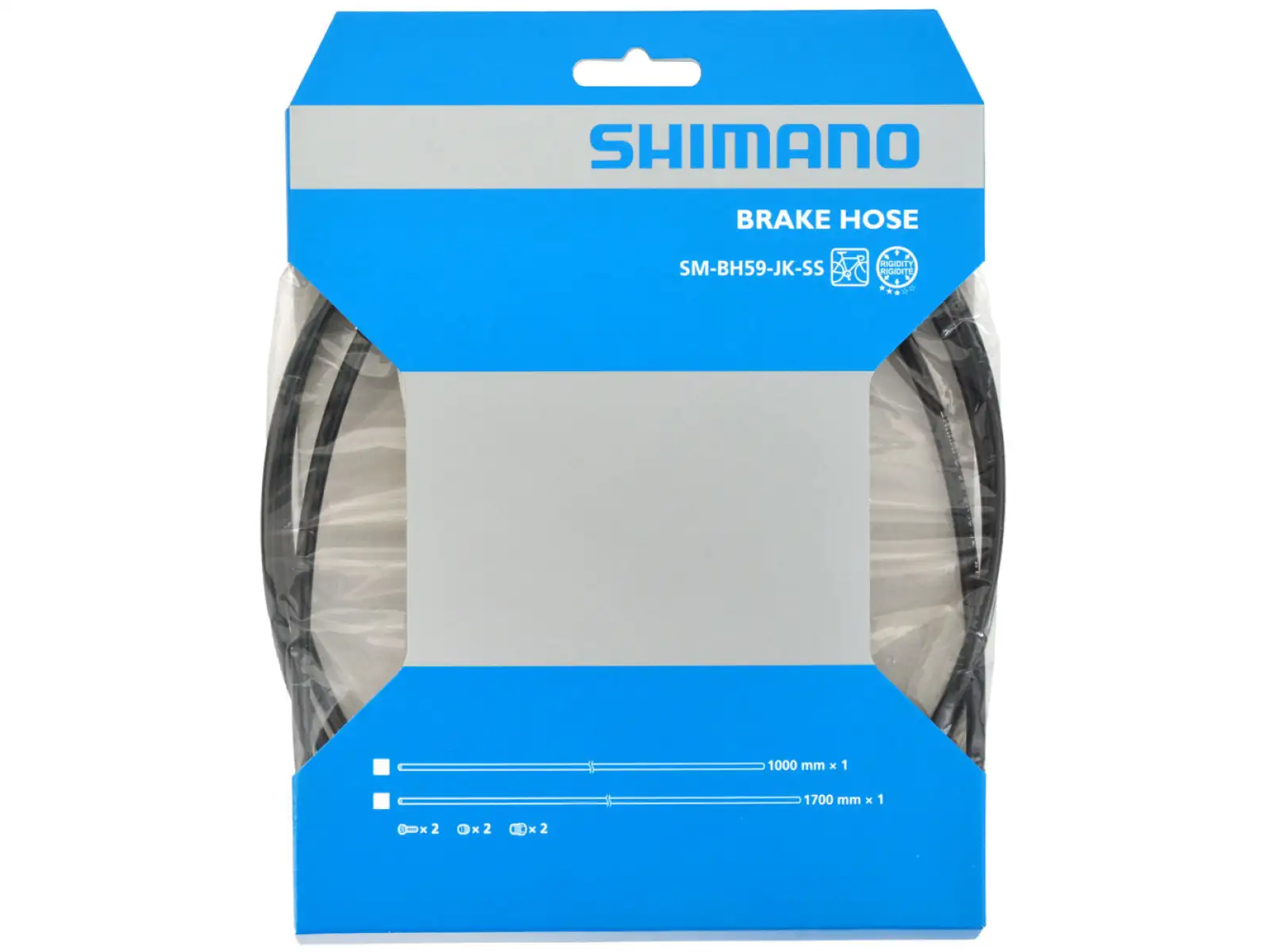 Shimano SM-BH59-JK-SS Bremsleitung Rennrad 1000 mm gerade – gerade