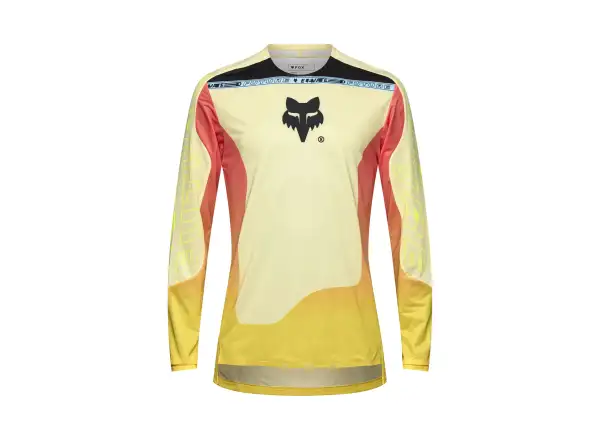 Fox Flexair Elevated Herren Trikot langärmlig Lemonade