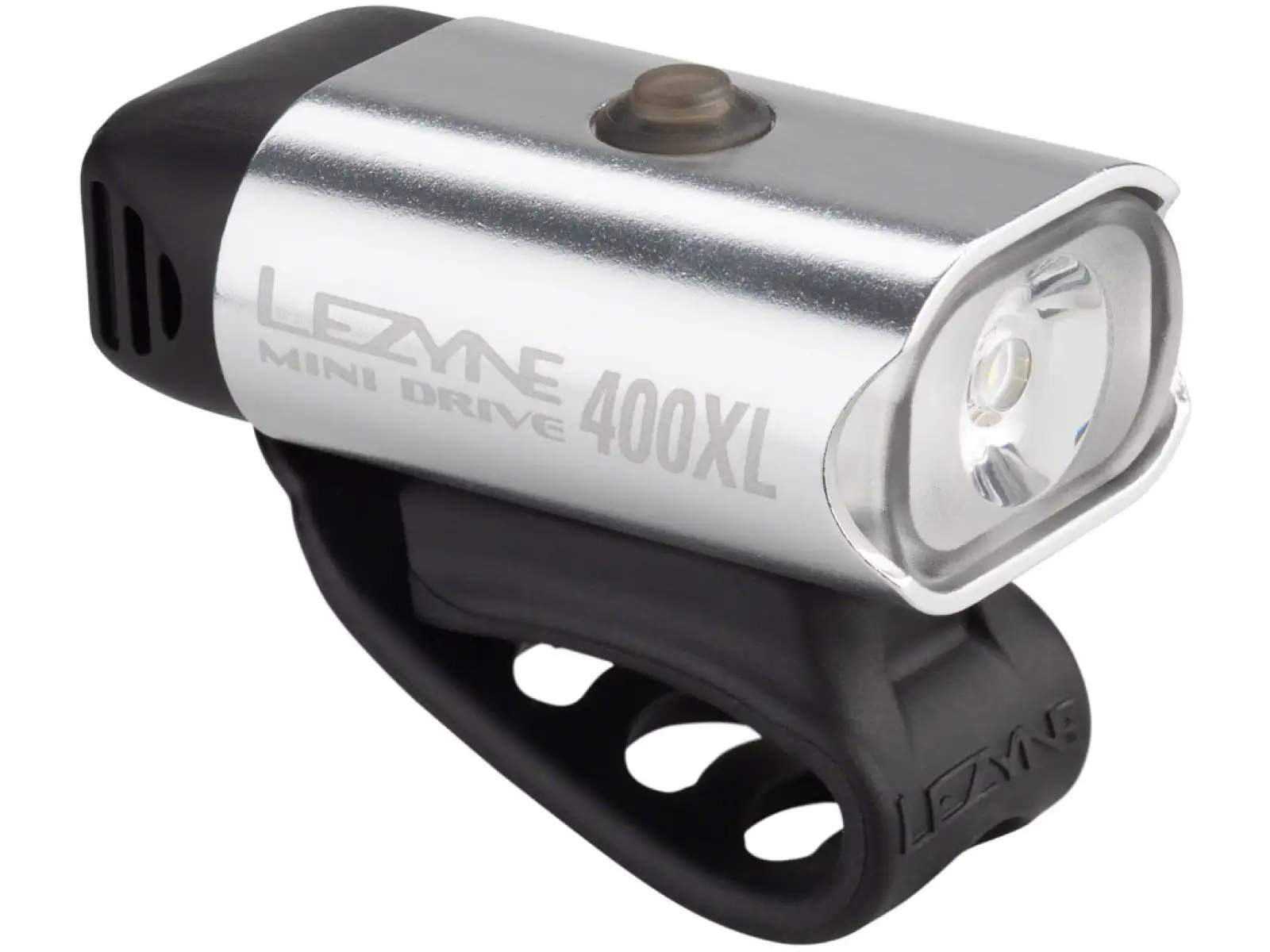 Lezyne Mini Drive 400 Frontlicht poliert/hoher Glanz