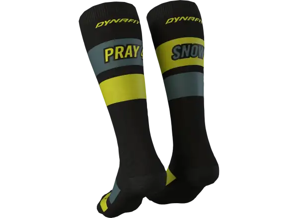 Dynafit Free Touring Skisocken Black Out/Stripes