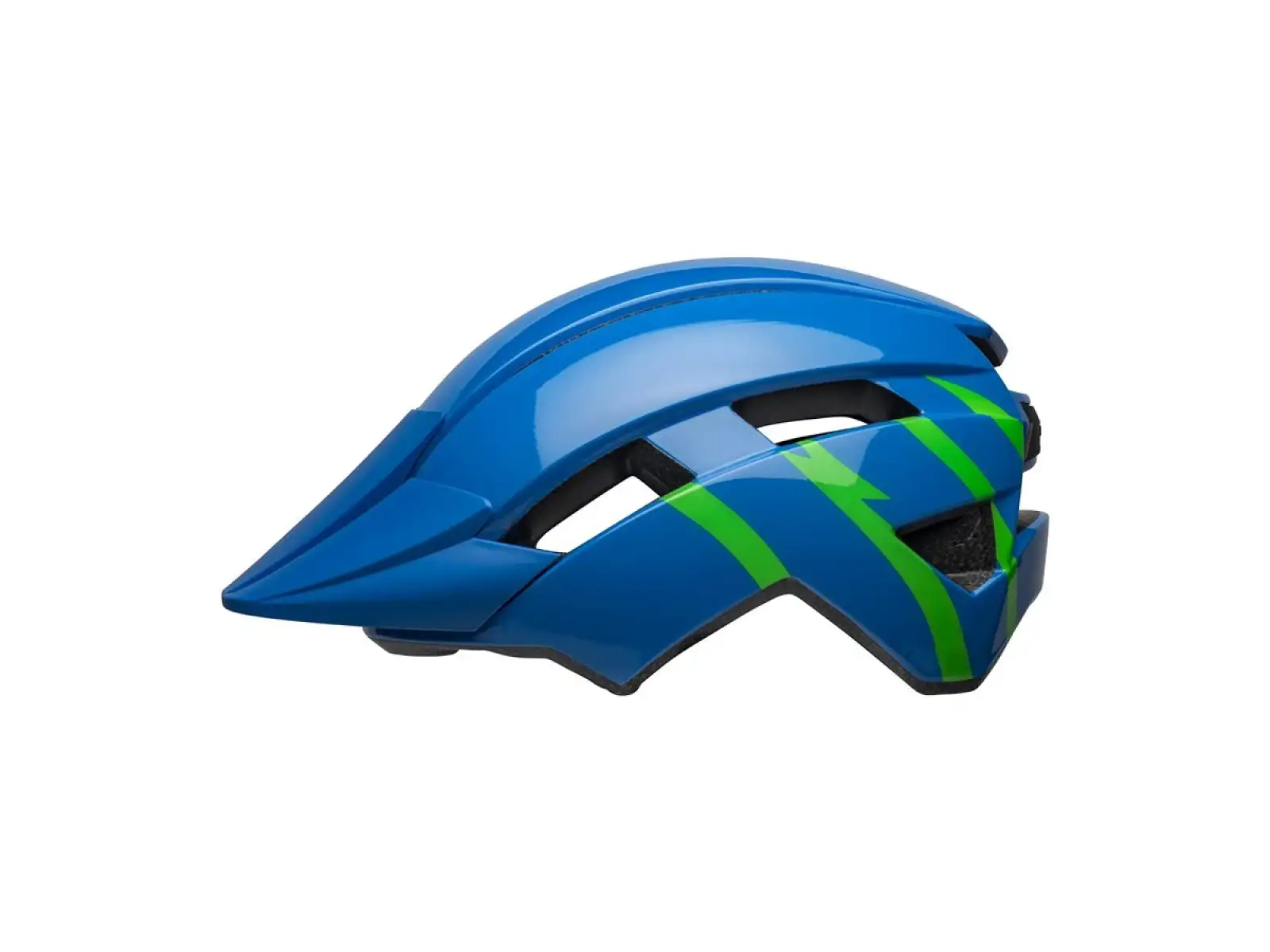 Bell Sidetrack II Kinderhelm Youth Blue/Green Größe 50-57 cm