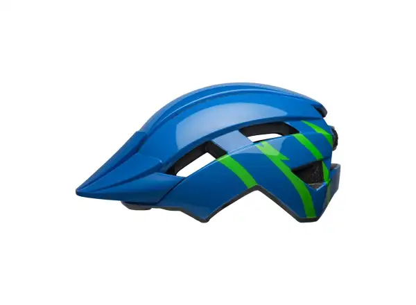 Bell Sidetrack II Kinderhelm Youth Blue/Green Größe 50-57 cm