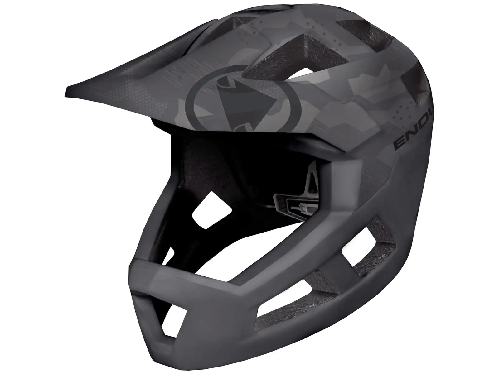 Endura SingleTrack Kinderhelm Camo Grey