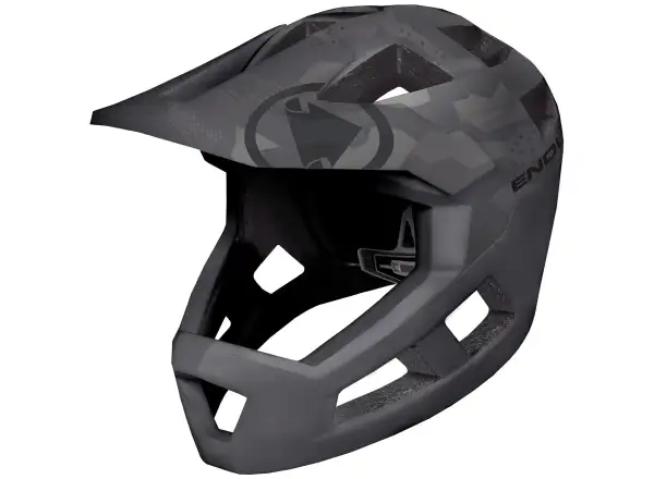 Endura SingleTrack Kinderhelm Camo Grey