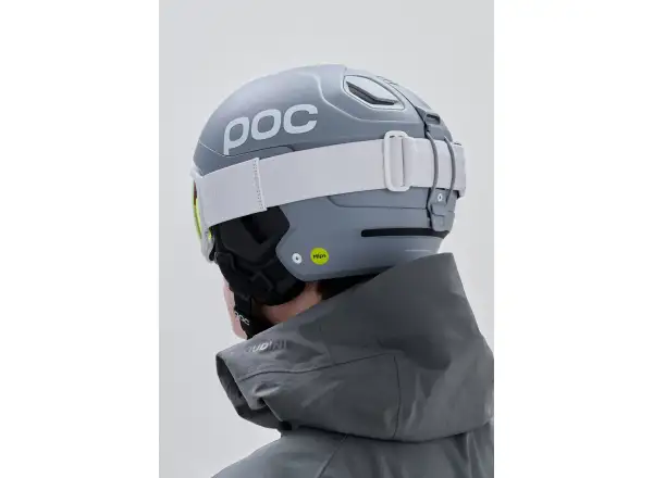 POC Zonula Skibrille Hydrogen White/Partly Sunny Orange