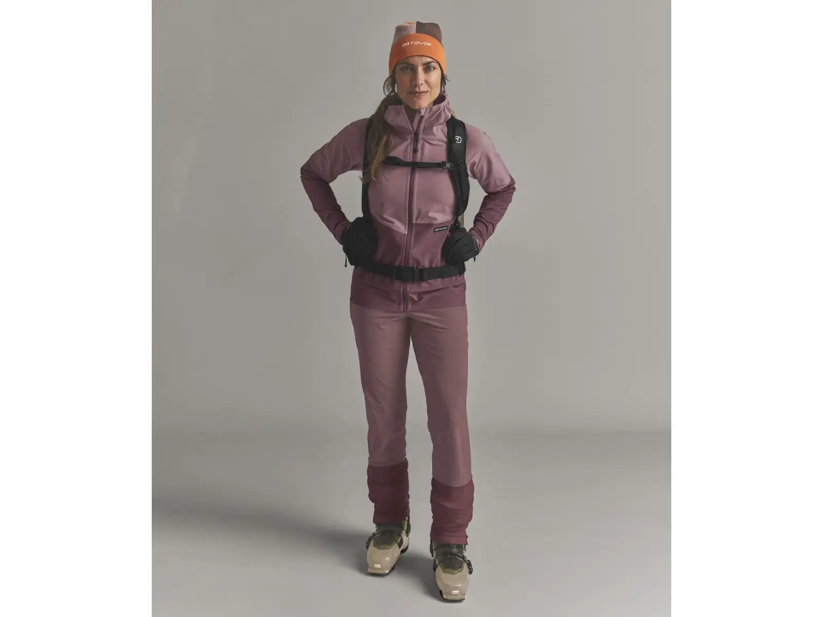 Ortovox Venet Softshell Stretch Pants Damen Softshellhose Chestnut