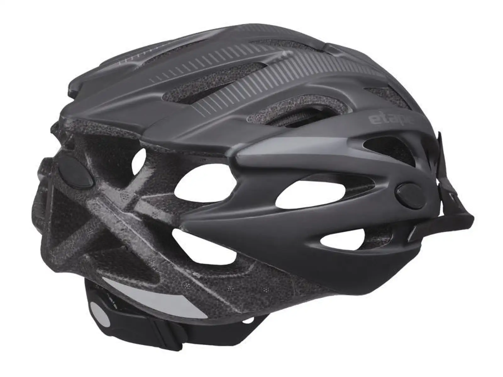 Etape Twister Herrenhelm schwarz/Titan matt