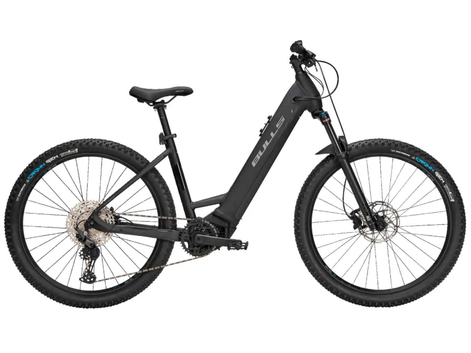 Bulls Copperhead EVO 2 27,5" Wave 750 Wh Tiefeinsteiger E-Bike Black Matt