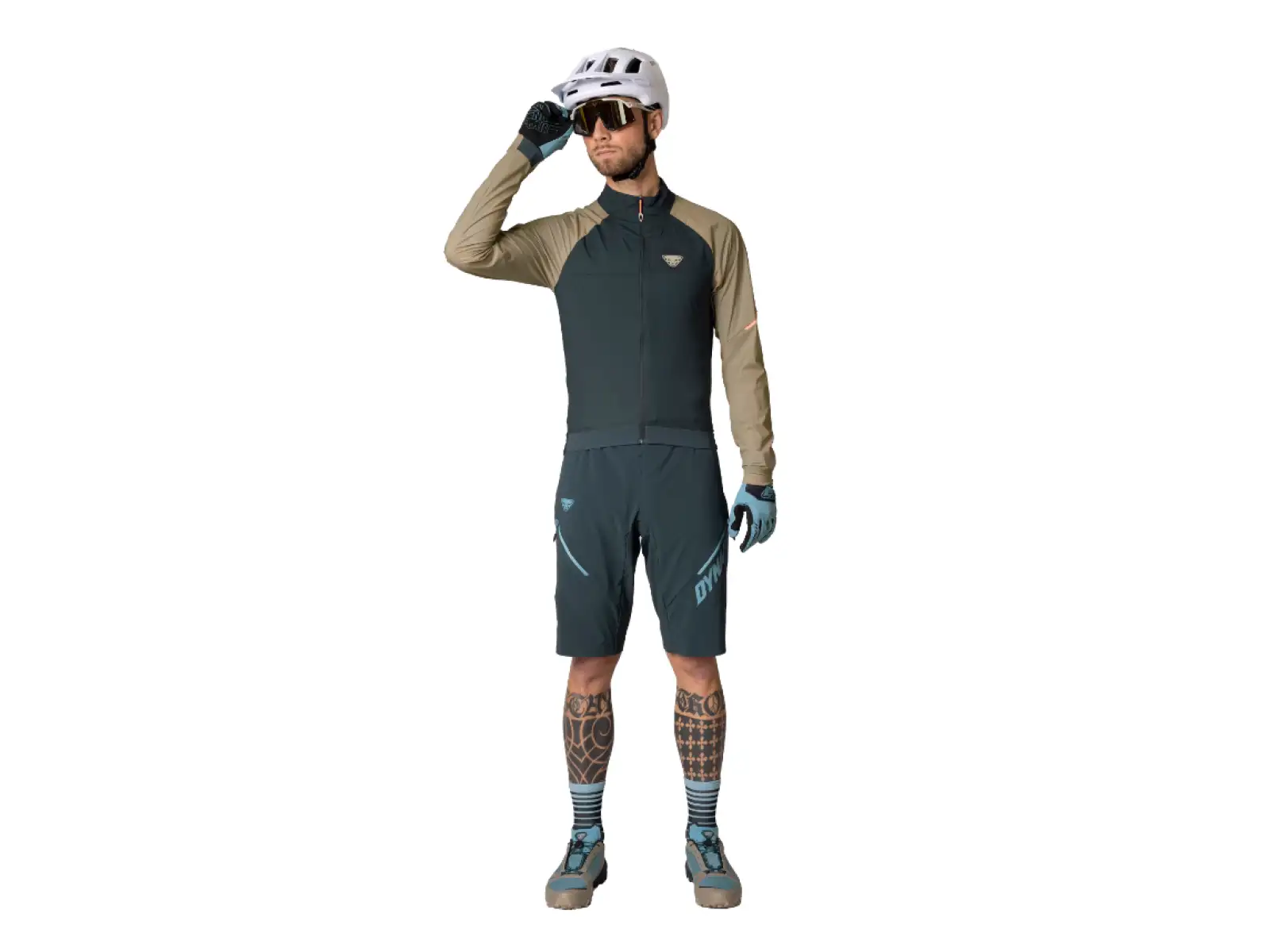 Dynafit Ride Wind Herren-Fahrradjacke Rock Khaki