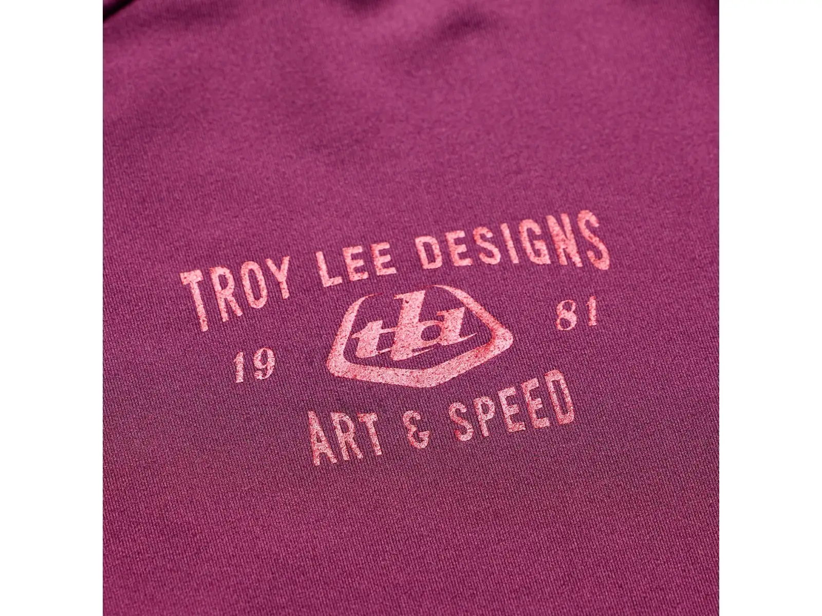 Troy Lee Designs Ruckus Ride Herren-Trikot Langarm Lockdown Sangria