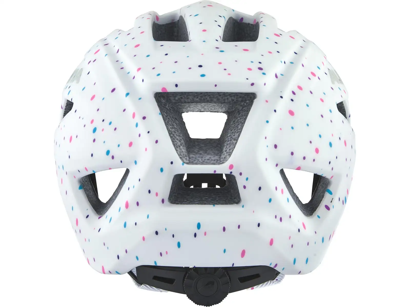 Alpina Pico Flash Kinderhelm White Polka Dots Gloss