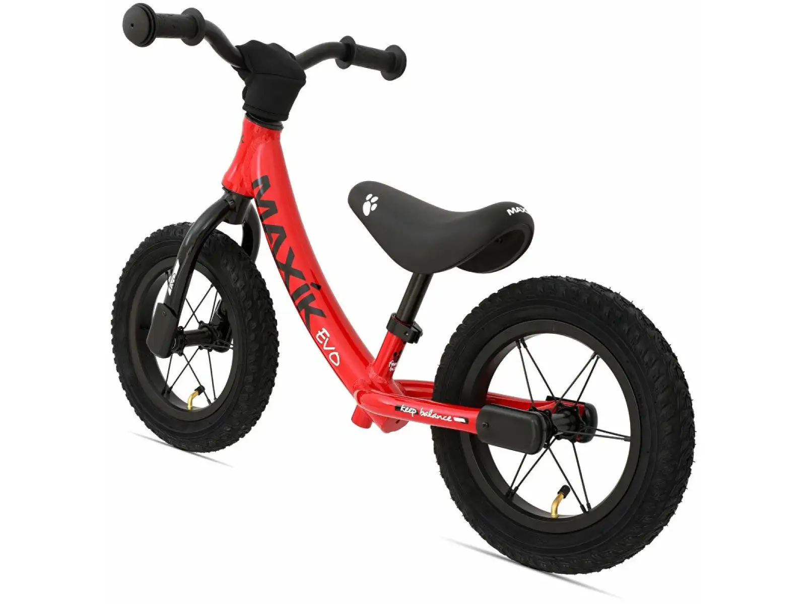 Max1 Maxík Evo Lite Laufrad rot/schwarz