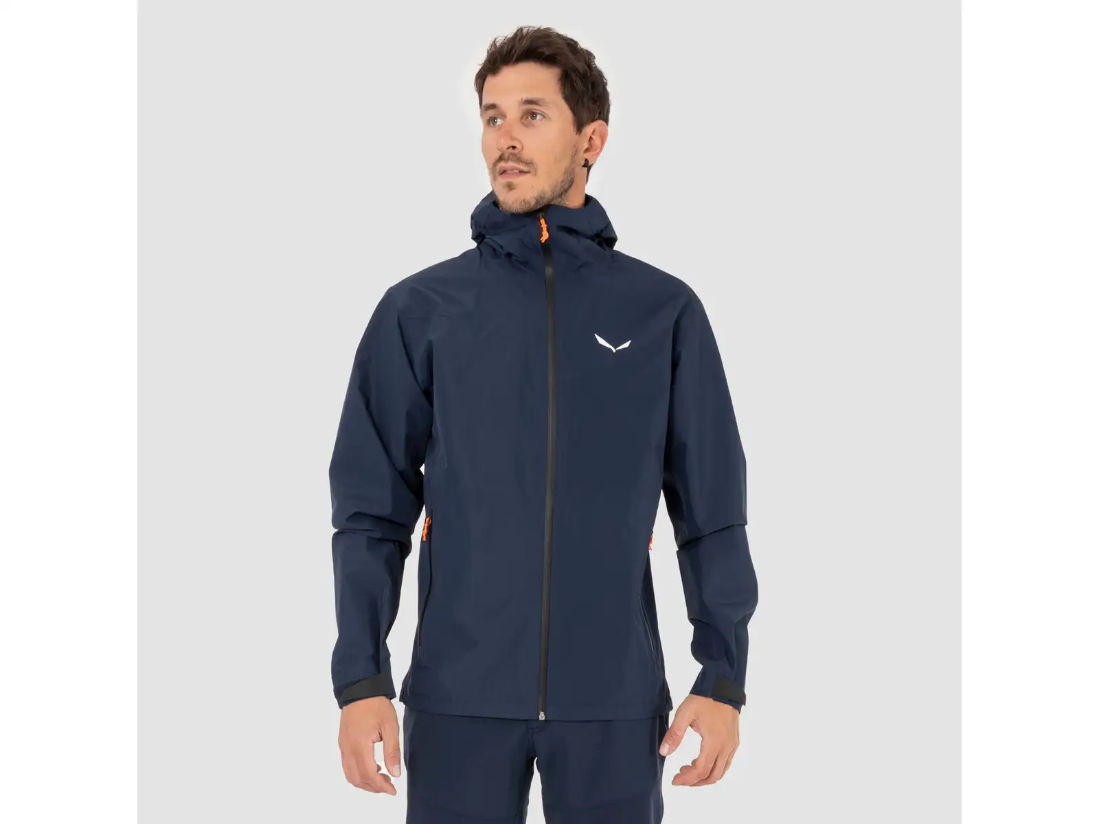 Salewa Puez 2.5L Powertex Herrenjacke Navy Blazer