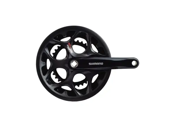 Shimano FCA070X Rennradkurbeln 50/34 Zähne 170 mm mit Abdeckung Schwarz