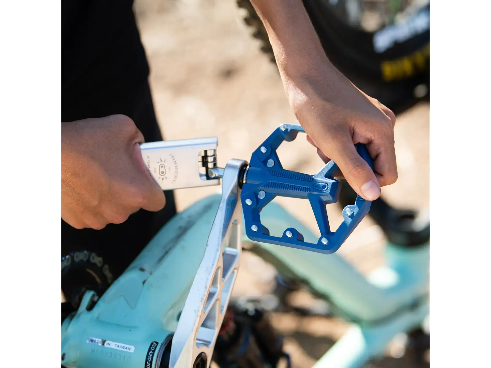 CRANKBROTHERS Stamp 1 Small Plattformpedale Green Gen 2