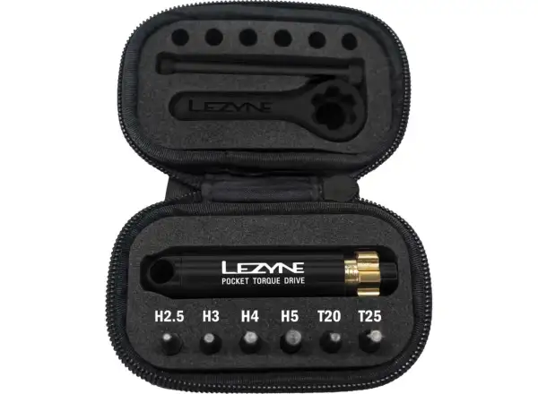 Lezyne Pocket Torque Drive Drehmomentschlüssel schwarz
