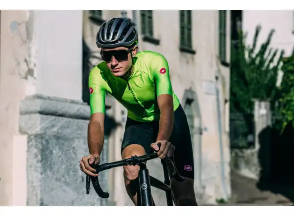 Castelli Aero Race 6.0 Herren Kurzarmtrikot electric lime