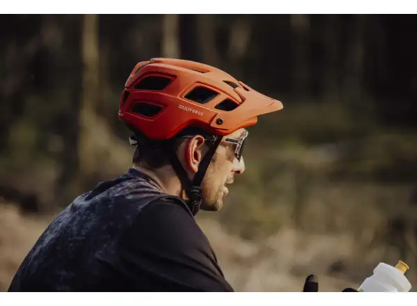 Force Ibex MTB Helm orange matt