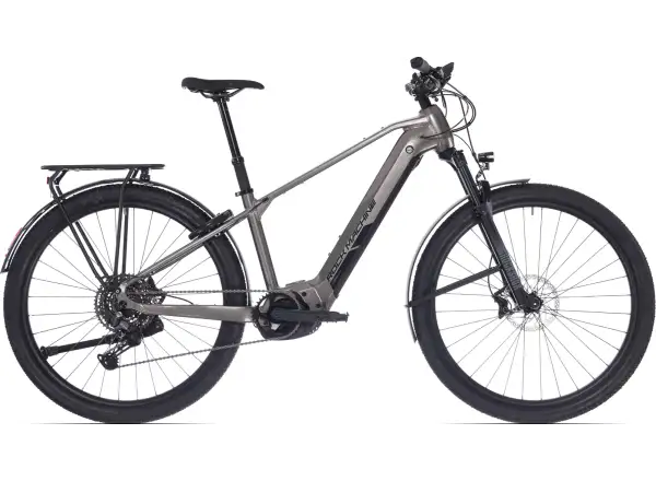 Rock Machine eBlizz B90T E-Mountainbike Gloss Stone Grey